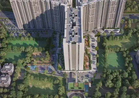 Mangalam Midas City Charholi exterior view
